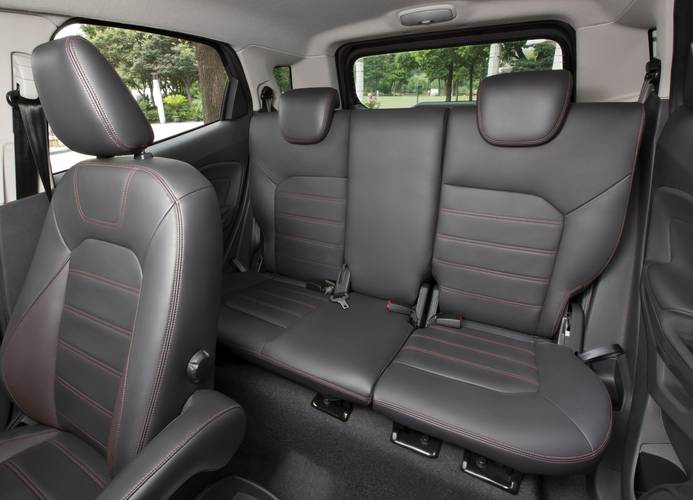 Ford Ecosport 2014 asientos traseros