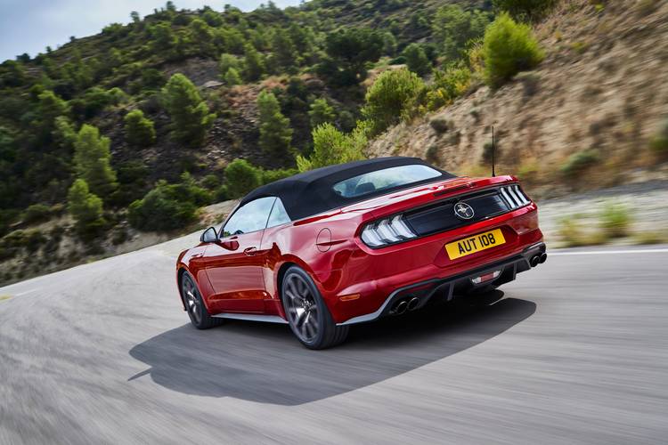 Ford Mustang S550 facelift 2018 convertible