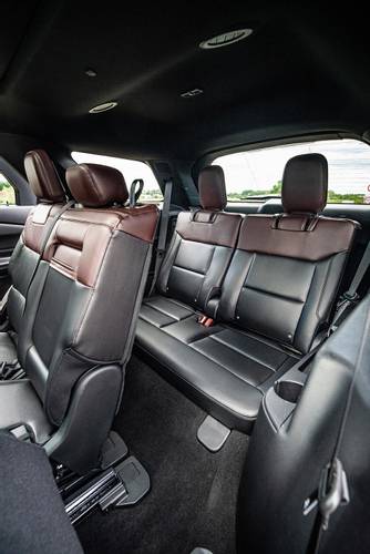 Banquette arrière de la Ford Explorer U625 2020