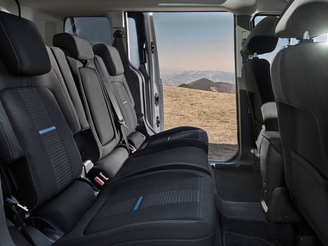 Ford Tourneo Connect facelift 2019 zadní sedadla