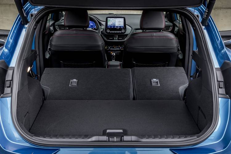 Ford Puma 2020 bagageruimte tot aan voorstoelen