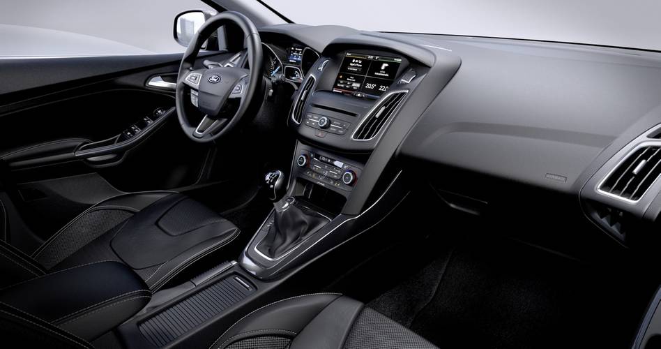 Interno di una Ford Focus C346 facelift 2014