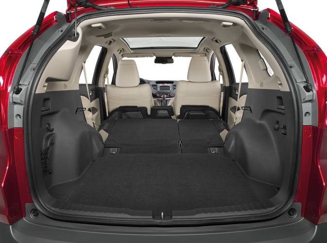 Honda Cr-V 2012 plegados los asientos traseros