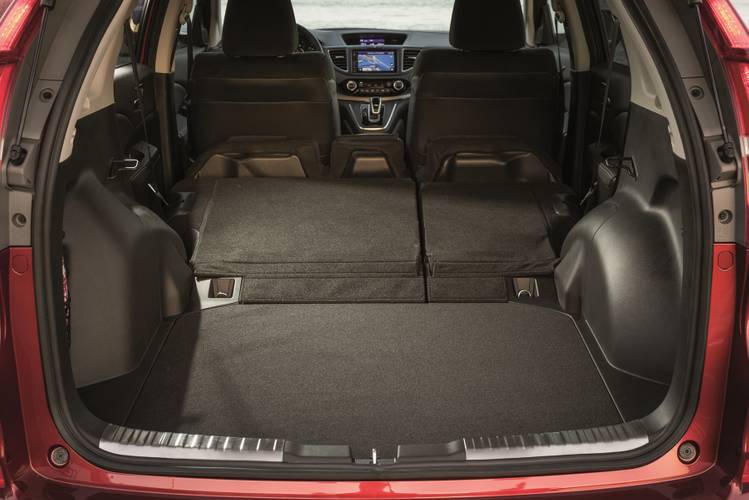 Honda CR-V 2015 Facelift plegados los asientos traseros