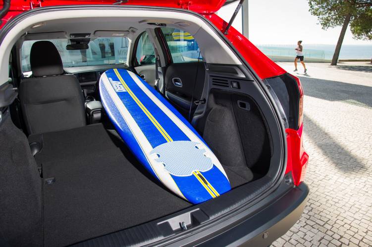 Honda HR-V 2015 bagageruimte tot aan voorstoelen
