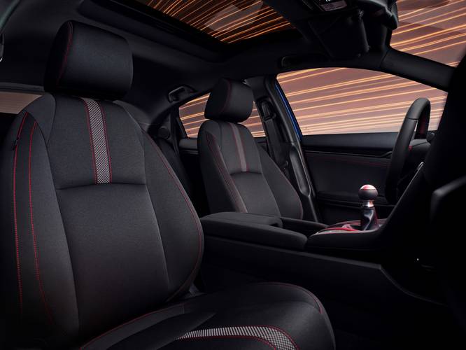 Honda Civic Facelift 2020 přední sedadla