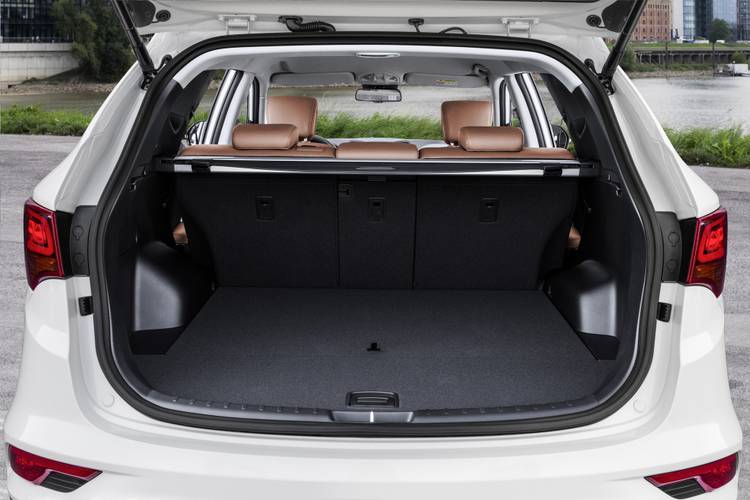 Hyundai Santa fe facelift 2016 bagageruimte