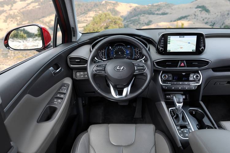 Hyundai Santa Fe TM 2018 Innenraum