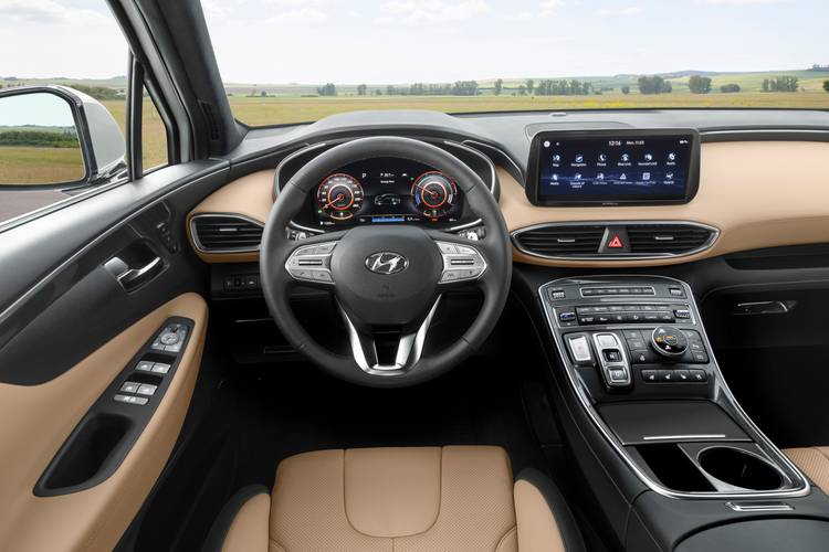 Hyundai Santa Fe TM Facelift 2021 interior