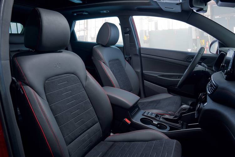 Hyundai Tucson TL facelift  N-Line 2018 front seats