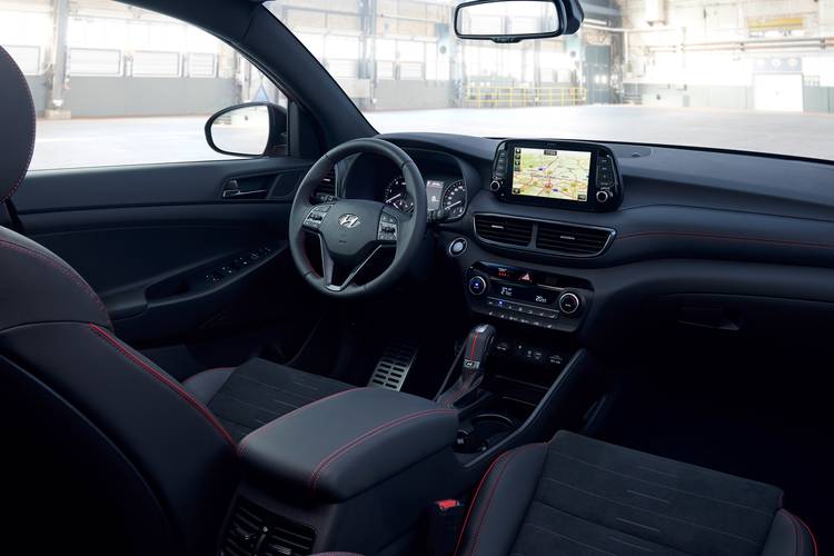 Hyundai Tucson TL facelift  N-Line 2019 front seats