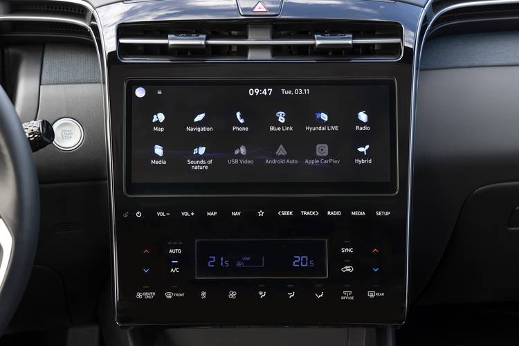 Hyundai Turcson NX4 2020 Infotainment