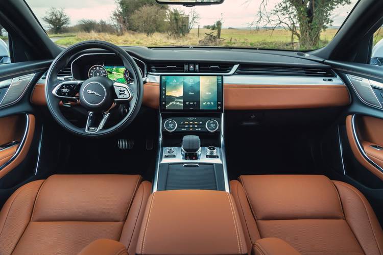 Jaguar XF X260 facelift 2020 interior