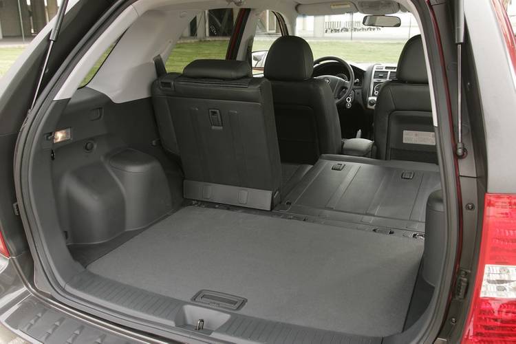 Kia Sportage 2004 bagageruimte tot aan voorstoelen