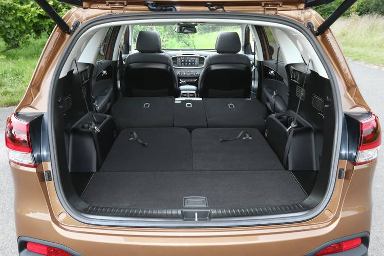 Kia Sorento UM 2016 rear folding seats