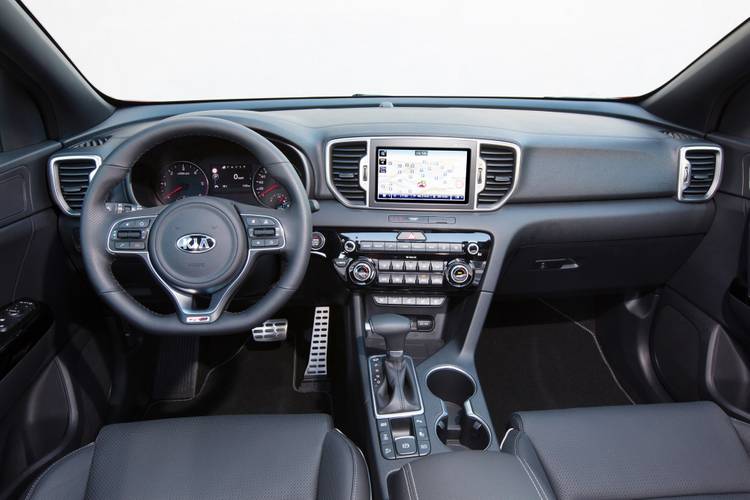 Interno di una KIa Sportage QL 2016