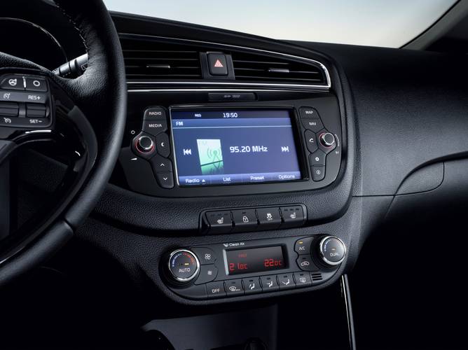 Kia Ceed Facelift 2015 JD Infotainment