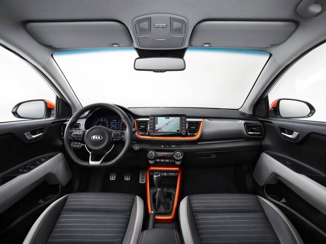 Interno di una Kia Stonic YB CUV 2017