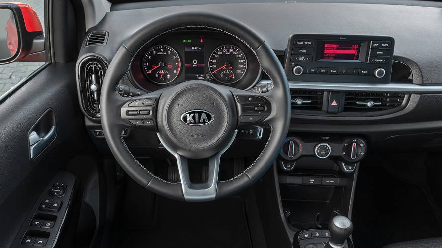 Kia Picanto JA facelift 2020 wnętrze