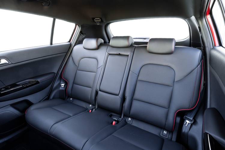 Kia Sportage QL facelift 2019 rear seats