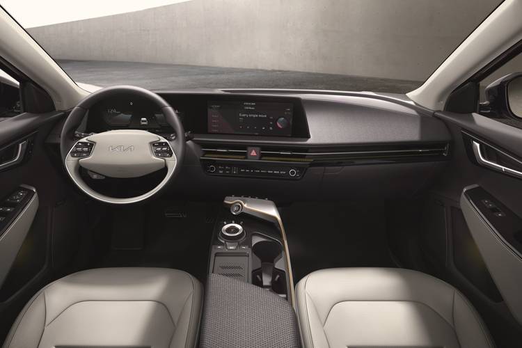 Interno di una Kia EV6 2021