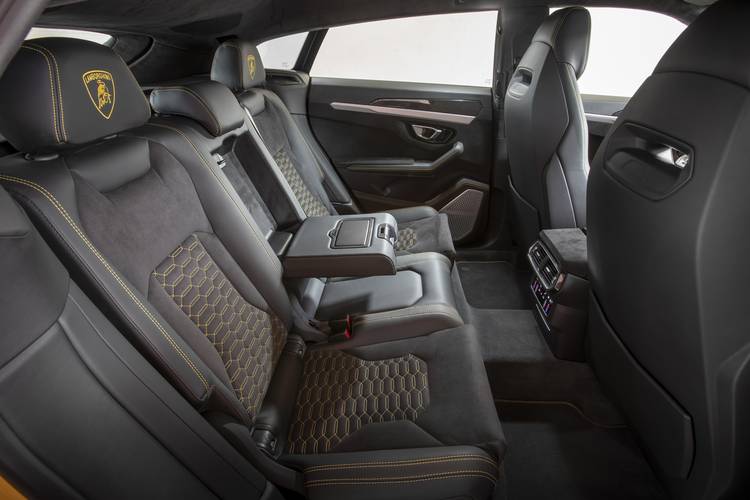 Lamborghini Urus SUV 2018 rear seats