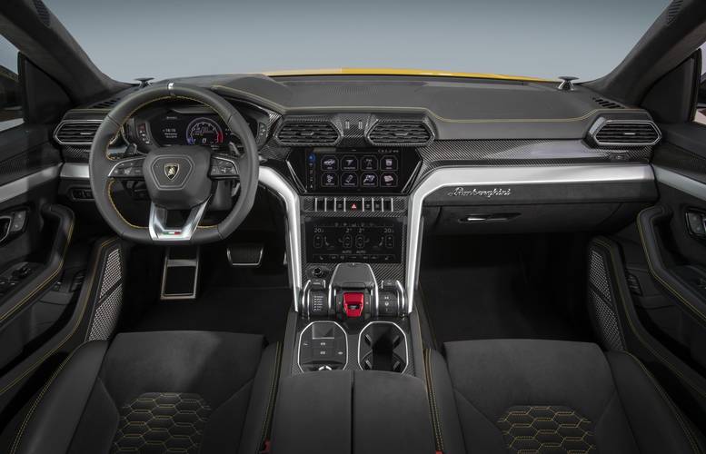 Lamborghini Urus SUV 2018 wnętrze