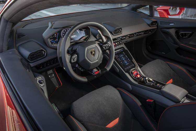 Lamborghini Huracán Evo 2020 interior