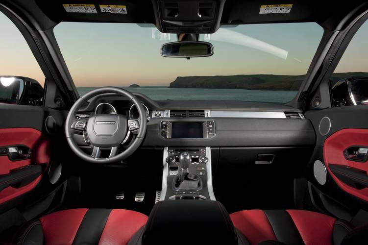 RanRover Evoque L538 Coupe 2011 intérieur