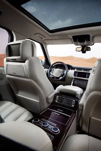 Range Rover L405 2014 rear seats