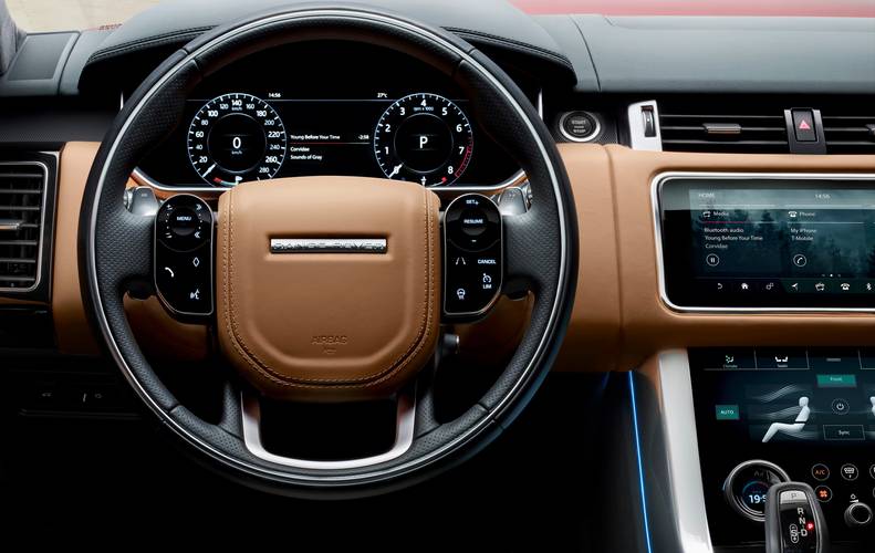 Range Rover Sport L494 facelift 2019 interior