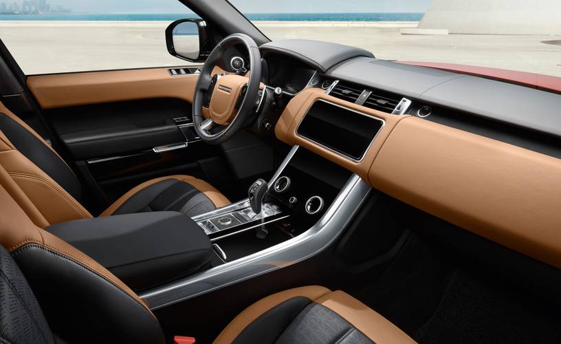 Range Rover Sport L494 facelift 2018 wnętrze