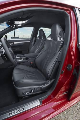 Lexus GS 2015 facelift front seats