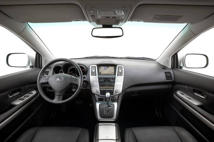 Lexus RX facelift 2007 interior
