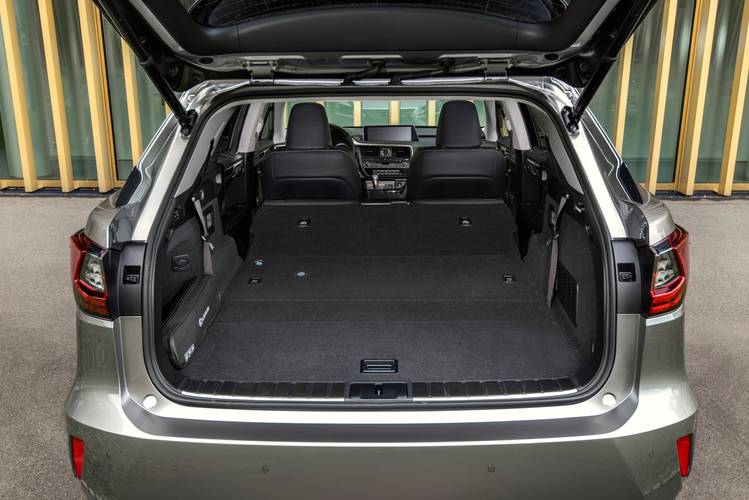 Lexus RX 450h L AL20 2018 bagageruimte tot aan voorstoelen