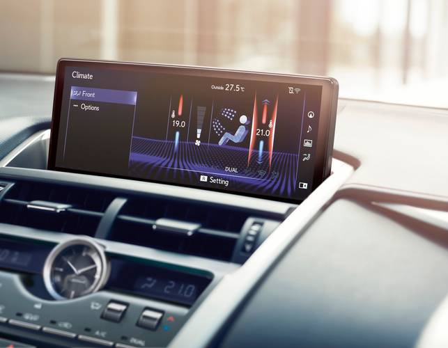 Lexus NX AZ10 facelift 2018 Infotainment