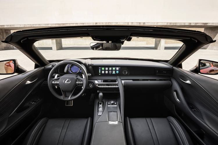 Lexus LC XZ100 2021 convertible Infotainment