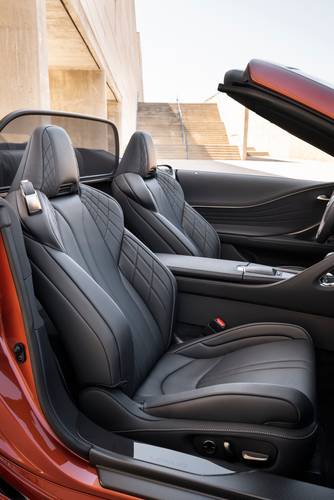 Lexus LC XZ100 2021 convertible asientos delanteros