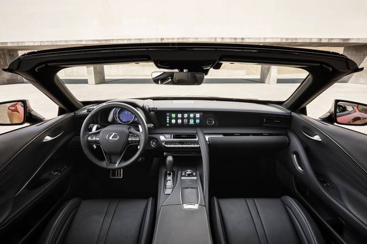 Lexus LC XZ100 2021 convertible infodivertissement