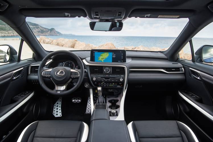 Lexus RX AL20 facelift 2020 interiér