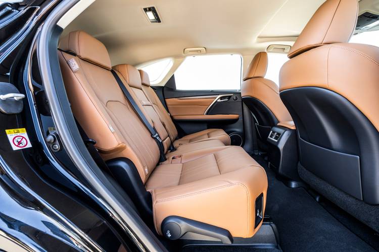 Lexus RX AL20 450h L facelift 2020 rear seats