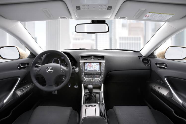 Lexus IS XE20 facelift 2008 interior