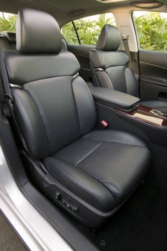 Lexus GS 2008 facelift front seats