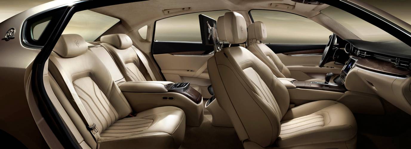 Maserati Quattroporte M156 2013 asientos traseros