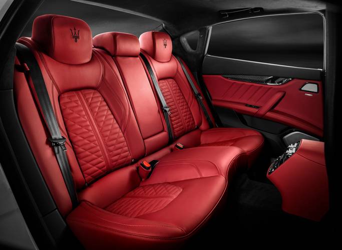 Maserati Quattroporte M156 facelift 2017 rear seats