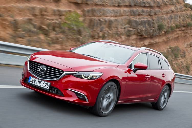 Mazda 6 GJ facelift 2015 familiar