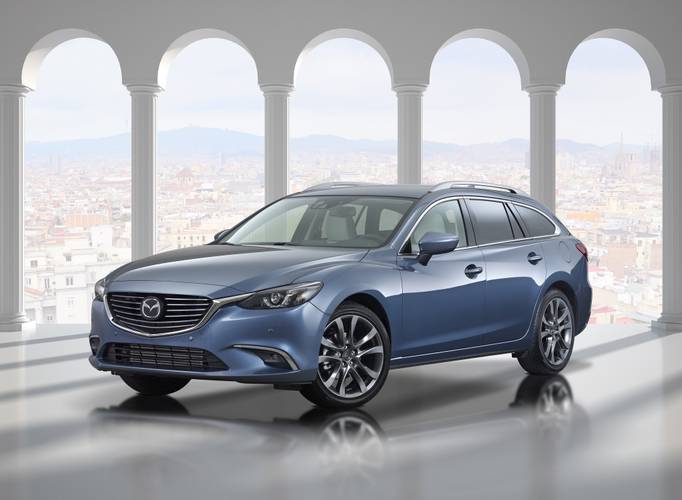 Mazda 6 GJ facelift 2015 familiar