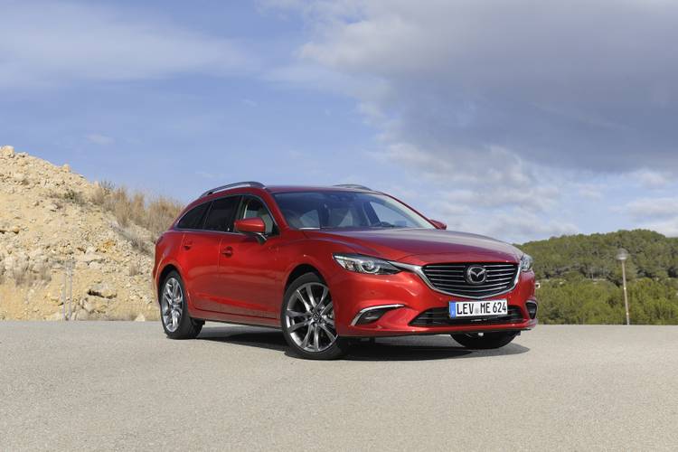 Mazda 6 GJ facelift 2016 familiar