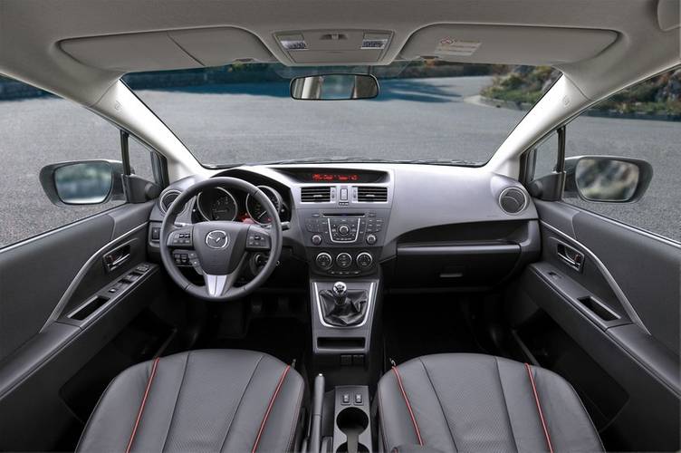 Mazda 5 CW 2010 interior