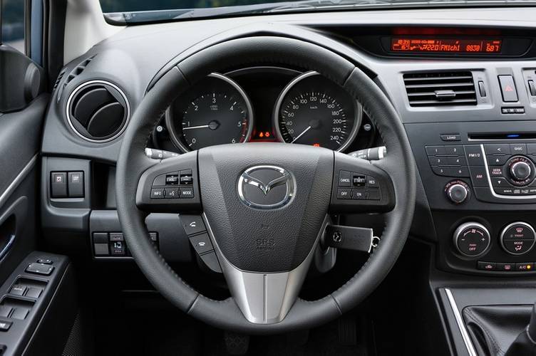 Mazda 5 CW 2011 interieur